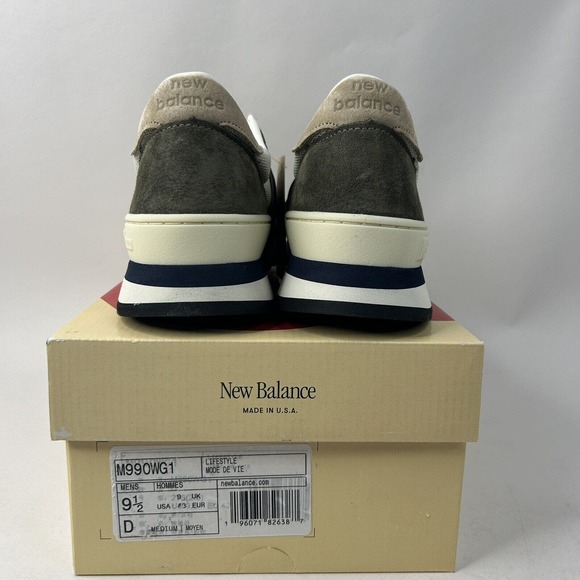 New Balance 990v1 x Teddy Santis MiUSA “Blue Grey” 2024 - Picture 4 of 5